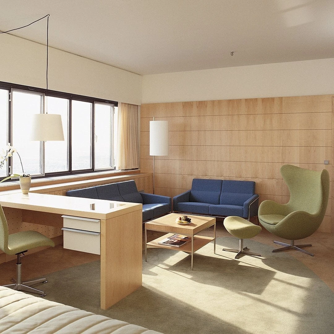 Fritz Hansen 3300 Easy Chair 6 Fritz Hansen 3300 Easy Chair - Image 4