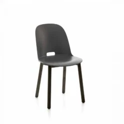 Emeco Alfi High-Back Chair -Chair Store Alfi High Back Chair Dark Ash Dark Grey