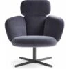 Bras Highback Swivel Base Lounge Chair -Chair Store Bras Highback Lounge Chair