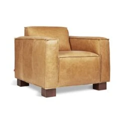 Cabot Chair -Chair Store Cabot Chair Black GusModern CA Modern Home Canyon Whiskey Leather