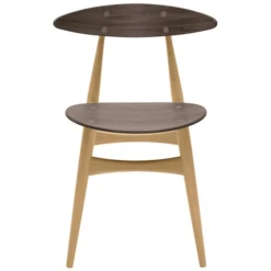 Wegner CH33T Chair -Chair Store Carl Hansen Wegner CH33T Chair CA Modern Home Oak Frame Walnut Seat Back Oil