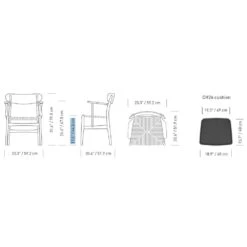 Ch26 Armchair 12 Ch26 Armchair -Chair Store Ch26 Armchair CarlHansen CA Modern Home dia