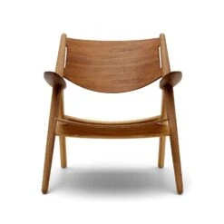 Ch28T Lounge Chair - All Wood