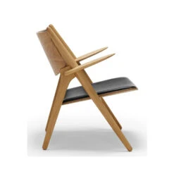 Ch28p Upholstered Easy Chair -Chair Store Ch28pUpholsteredEasyChair CarlHansen CA Modern Home 1