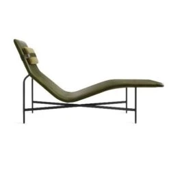Deep Thoughts Leather Chaise -Chair Store Deep Thoughts Leather Chaise Bludot CA Modern 2