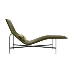 Deep Thoughts Leather Chaise -Chair Store Deep Thoughts Leather Chaise Bludot CA Modern