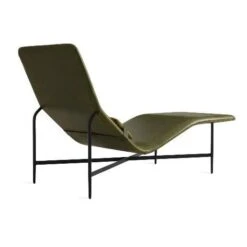 Deep Thoughts Leather Chaise -Chair Store Deep Thoughts Leather Chaise Bludot CA Modern 3