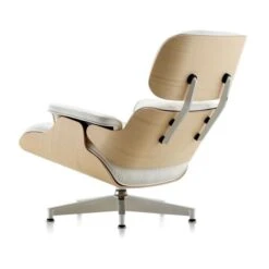 Chair Store -Chair Store EamesLoungeChairinWhiteAsh HermanMiller CA Modern Home 1