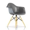 Eames Molded Fiberglass Wood Dowel Armchair 1 Eames Molded Fiberglass Wood Dowel Armchair -Chair Store Eames Molded Fiberglass Wood Dowel Armchair