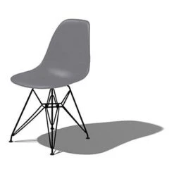 Eames Molded Plastic Side Chair-Wire Base / DSR -Chair Store Eames Molded Plastic Side Chair Wire Base 65