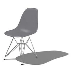Eames Molded Plastic Side Chair-Wire Base / DSR -Chair Store Eames Molded Plastic Side Chair Wire Base 69