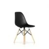 Eames Molded Plastic Side Chair With Wood Dowel Base 1 Eames Molded Plastic Side Chair With Wood Dowel Base -Chair Store Eames Molded Plastic Side Chair with Wood Dowel Base