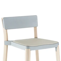 Emeco Lancaster Stacking Chair -Chair Store Emeco Lancaster Stacking Chair CA Modern Home Off White Seat Pad