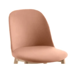 Emeco Alfi High-Back Chair -Chair Store Fabric Maharam Mode Blush 021 03e10037 00cb 4c79 9d16 8f86ee8e81b1