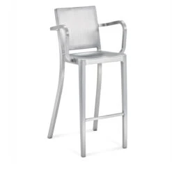 Emeco Hudson Bar Stool With Arms