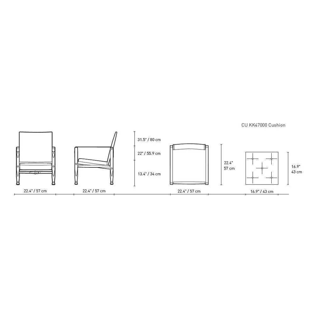 KK47000 Safari Chair 6 KK47000 Safari Chair - Image 4