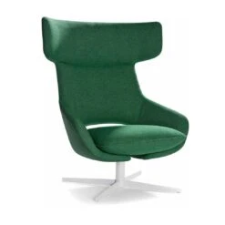 Kalm Swivel Metal Base Lounge Chair & Ottoman -Chair Store Kalm Swivel Metal Base Lounge Chair green 3a562e14 daa2 43dd bc35 0d9039a0d809