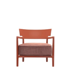 Kartell Cara Solid Lounge Chair -Chair Store Kartell Cara Soli Lounge Chair Rusty Rusty CA Modern Home