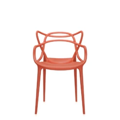 Kartell Masters Chair (2 Chairs) -Chair Store Kartell Masters Chair Rusted Orange CA Modern Home