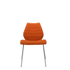 Kartell Maui Soft (Set Of 2) -Chair Store Kartell MauiSoft Chair Set of 2 Orange Trevira CA Modern Home