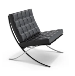 Barcelona Chair 27 Barcelona Chair -Chair Store Knoll Barcelona Chair Sabrina Black CA Modern Home