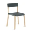 Emeco Lancaster Stacking Chair -Chair Store Lancaster Stacking Chair CA Modern Homes Light Wood Frame Dark Grey