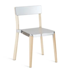 Emeco Lancaster Stacking Chair -Chair Store Lancaster Stacking Chair CA Modern Homes Light Wood Frame Polished