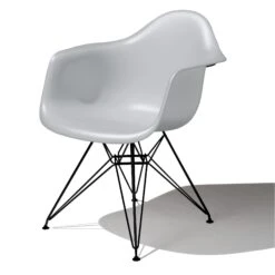 Eames Molded Plastic Arm Chair Wire Base -Chair Store Molded Plastic Arm Chair wire base 1