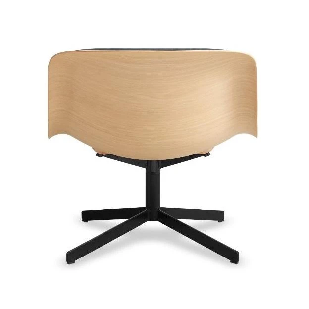 Nonesuch Swivel Leather Lounge Chair 8 Nonesuch Swivel Leather Lounge Chair - Image 6