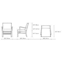 Ow149 Colonial Chair -Chair Store Ow149ColonialChair CarlHansen CA Modern Home dia
