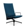 Pilot High Back Lounge Chair With Loop Arms