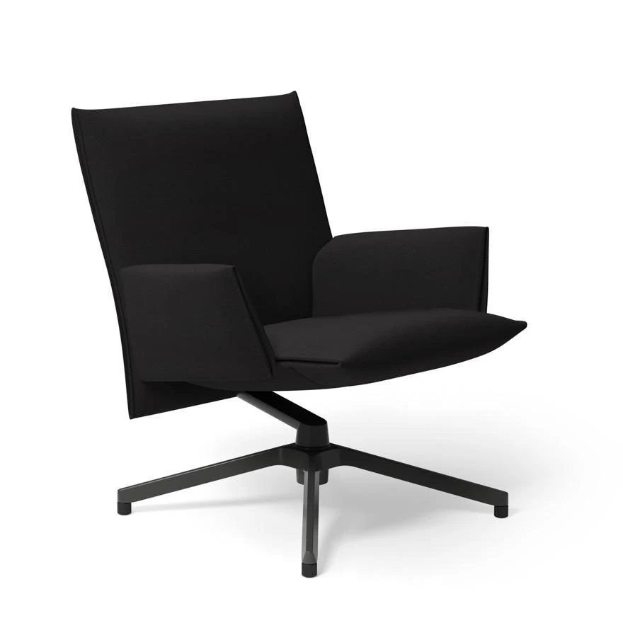 Pilot Low Back Lounge Chair With Upholstered Arms 4 Pilot Low Back Lounge Chair With Upholstered Arms - Image 2