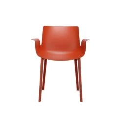 Kartell Piuma Chair -Chair Store Piuma Chair rust orange