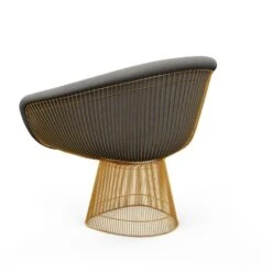 Platner Lounge Chair - Gold -Chair Store PlatnerLoungeChair Gold Knoll CA Modern Home 2