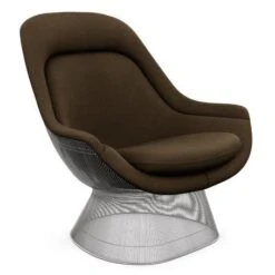Platner Easy Chair And Ottoman -Chair Store Platner Easy Chair1 mocha