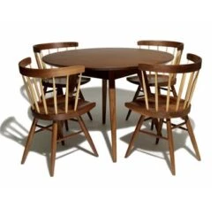 Nakashima Straight Chair 9 Nakashima Straight Chair -Chair Store Risom Dining Table Nakashima Chair 1