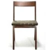 Risom Side Chair With Wood Back