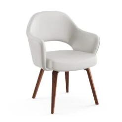 Saarinen Executive Arm Chair With Wood Legs -Chair Store Saarinen Executive Arm Chair with Wood Legs 10