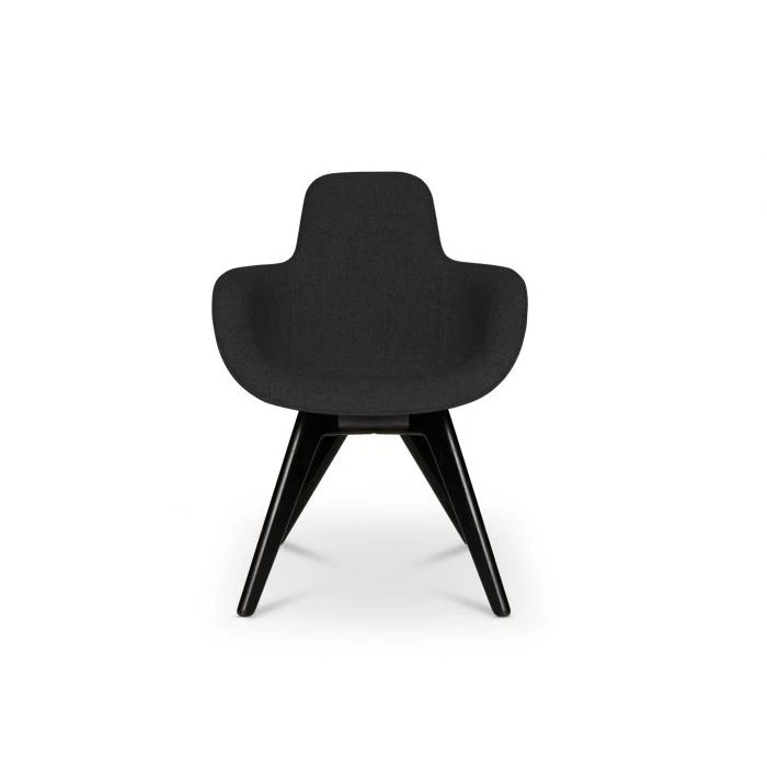 Tom Dixon Scoop High Chair Back With Wood Legs 6 Tom Dixon Scoop High Chair Back With Wood Legs - Image 4