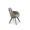 Tom Dixon Scoop High Chair Back With Wood Legs -Chair Store Scoop High Chair Back With Wood Legs BlackOak Melange Nap 0111 CA Modern Home