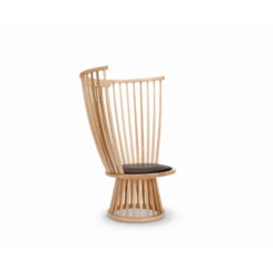 Tom Dixon Fan Chair -Chair Store Tom Dixon Fan Chair Natural Oak CA Modern Home Feature Image 1
