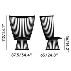 Tom Dixon Fan Chair -Chair Store Tom Dixon Fan Chair Natural Oak CA Modern Home Feature Image 3