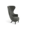 Tom Dixon Wingback Chair -Chair Store Tom Dixon Scoop Wing Back Black Oak Leg Hallingdal 65 0116 CA Modern Home