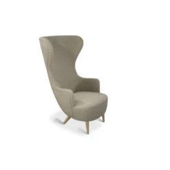 Tom Dixon Wingback Chair -Chair Store Tom Dixon Scoop Wing Back Natural Oak Leg Storr 0501 CA Modern Home