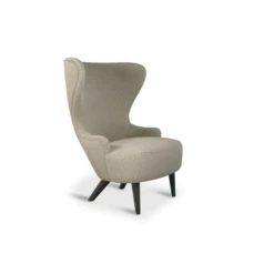 Tom Dixon Wingback Micro Chair -Chair Store Tom Dixon Wingback Micro Chair Black Leg Storr 0501 CA Modern Home