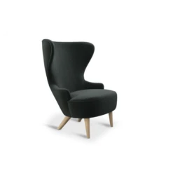 Tom Dixon Wingback Micro Chair -Chair Store Tom Dixon Wingback Micro Chair Natural Leg Divina Melange 3 0180 CA Modern Home