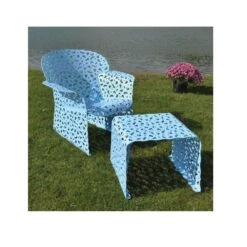 Richard Schultz Topiary Small Ottoman / End Table -Chair Store Topiary Small Ottoman End Table 3
