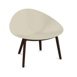 Adell 4 Leg Wood Lounge Chair