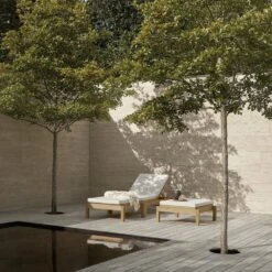 AH604 Outdoor Lounger Daybed -Chair Store ah604 outdoor lounger daybed CarlHansen CA Modern Home 1