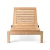 AH604 Outdoor Lounger Daybed -Chair Store ah604 outdoor lounger daybed CarlHansen CA Modern Home teak 1